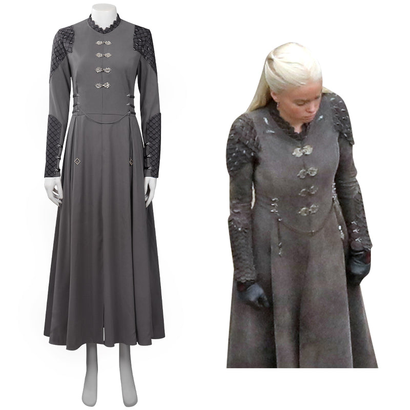 House of the Dragon Rhaenyra Targaryen Cosplay Costume Dress Outfits Halloween Carnival Party Suit