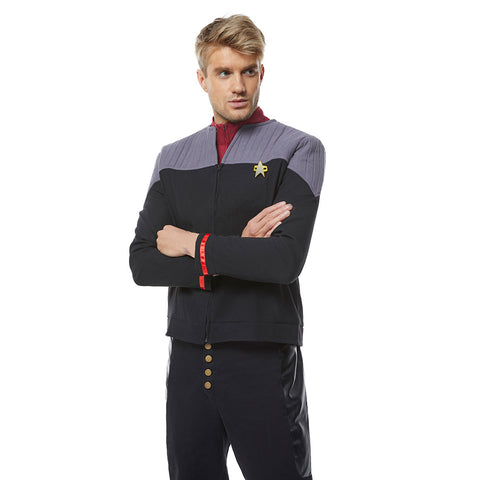 Jean-Luc Picard Star Trek Generations Costume Cosplay Coat