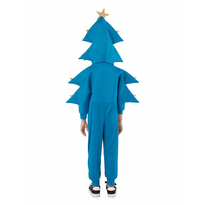 SeeCosplay Kids Children Christmas Tree Blue Cosplay Costume Outfits Christmas Carnival Suit BoysKidsCostume