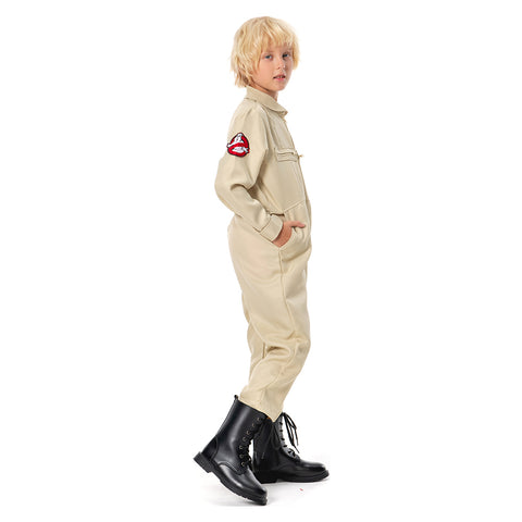 Kids Ghostbusters Cosplay Costume Jumpsuit Outfits Halloween Carnival Sui