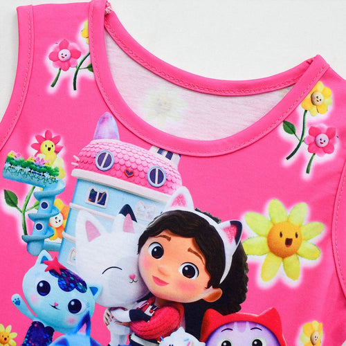 Kids Girls gabby‘s dollhouse Cosplay Costume Dress Outfits Halloween Carnival Suit