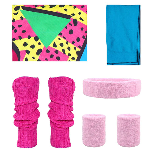 kids Sportswear 80s Cosplay Costume Outfits Halloween Carnival Suit