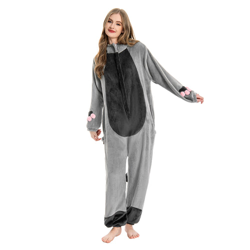 Light Grey Raccoon - animal series onesie - OLAOLA Original design