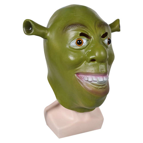 Mask Cosplay Latex Masks Helmet Masquerade Halloween Party Costume Props mask Shrek costume