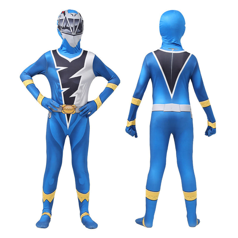 SeeCosplay Mighty Morphin Power Rangers Melto Kyoryu Sentai Zyuranger Kids Cosplay Costume Jumpsuit Fancy Outfit Halloween Carnival Suit