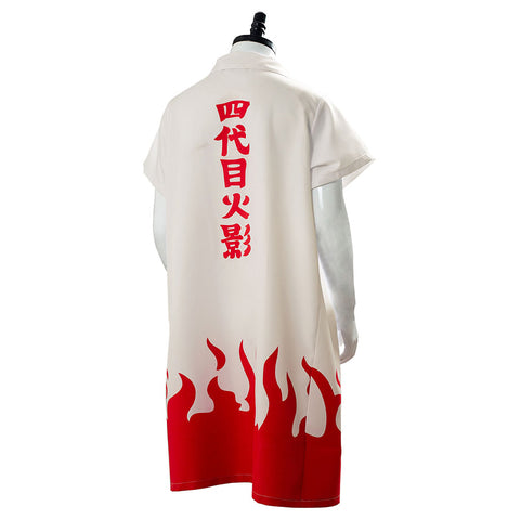 Naruto Yondaime Hokage Cloak Cosplay Costume