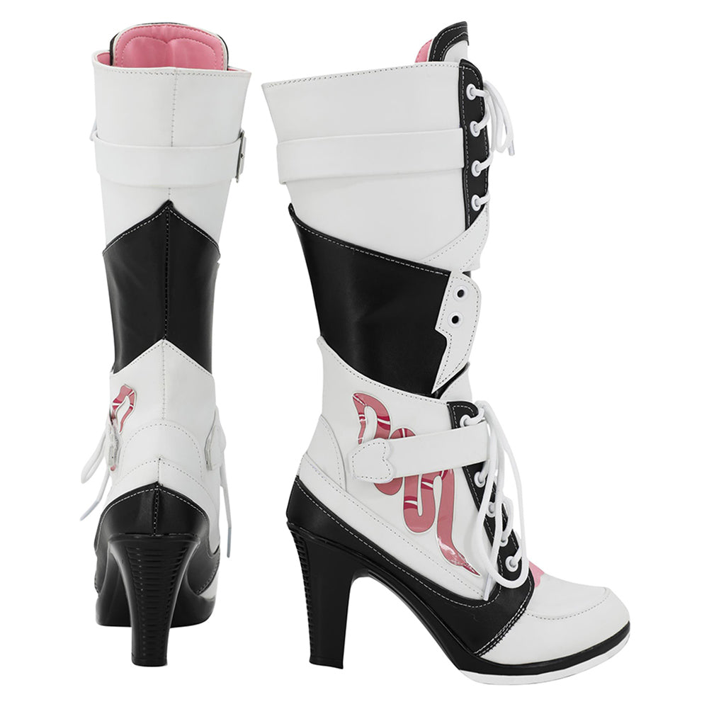 Goddess of Victory: Nikke Nikke Noir Cosplay Shoes Boots Halloween Costumes Accessory Custom Made
