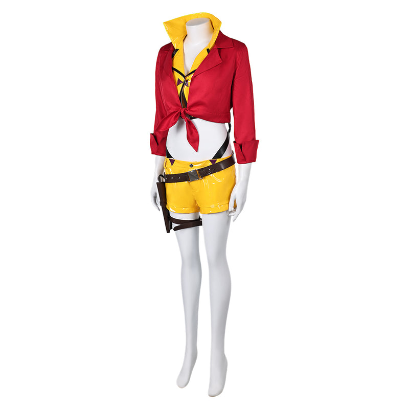 Overwatch Ashe Cowboy Bebop Cosplay Costume Outfits Halloween Carnival Suit