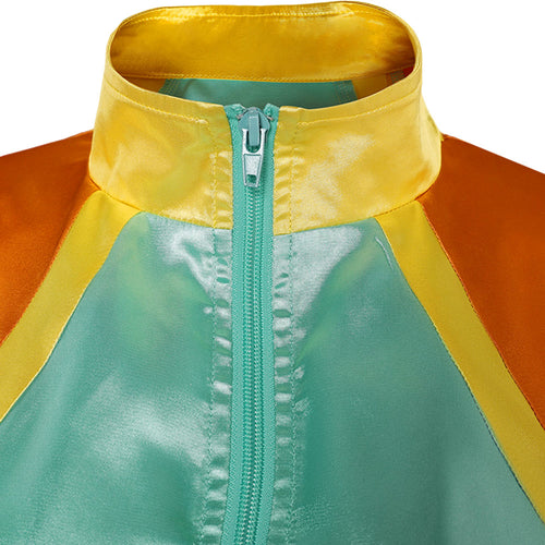 Party Suit Neon Clothes Retro Clothing 80s Costume Cosplay Costume Outfits Halloween Carnival Suit