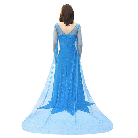 Princess Dress Elsa Dress For Girls Clothing Cosplay Queen Elsa Anna Costume Christmas Party Kids Clothing