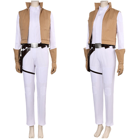 Princess Leia Star Wars leia organa slo Cosplay Costume Outfits Halloween Carnival Suit