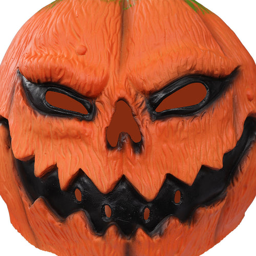 Pumpkin Mask Cosplay Latex Masks Helmet Masquerade Halloween Party Costume Props
