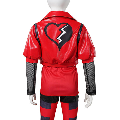 Red Cosplay Costume Outfits Halloween Carnival Suit Descendants: The Rise of Red