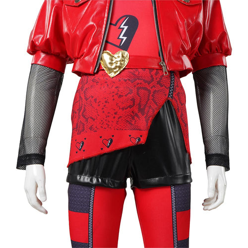 Red Cosplay Costume Outfits Halloween Carnival Suit Descendants: The Rise of Red