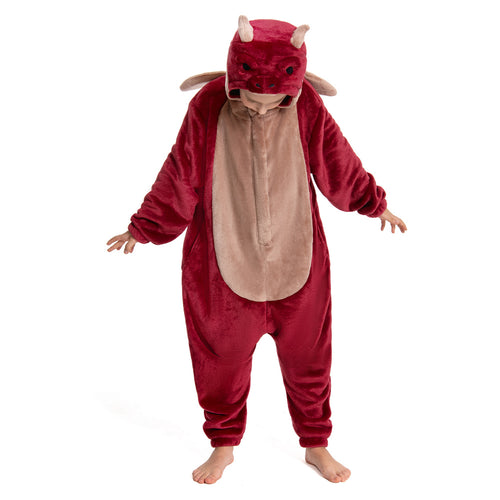 Red Dragon - child animal series onesie - OLAOLA Original designr