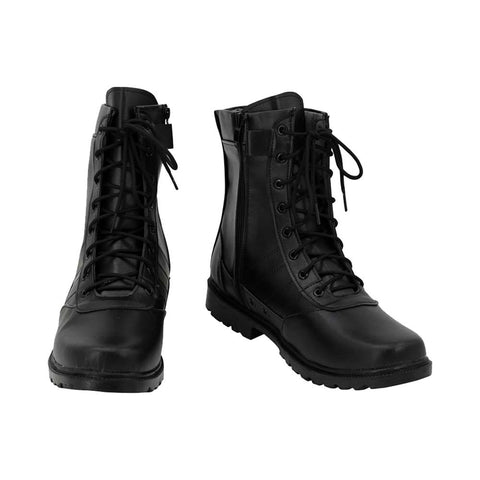 Resident Evil Carlos Oliveira Cosplay Shoes Boots Halloween Costumes Accessory Custom Made