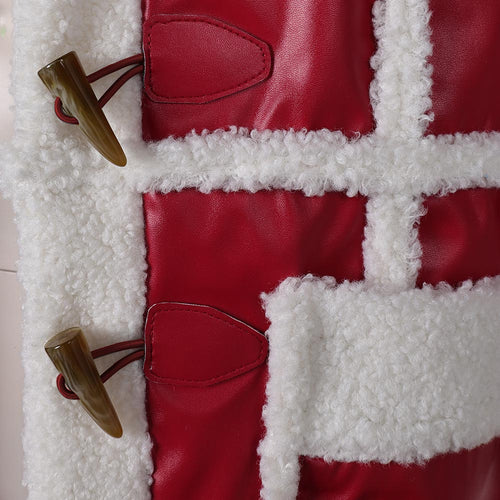 Santa Claus Cosplay Costume Outfits Halloween Carnival Suit red one cos Nick