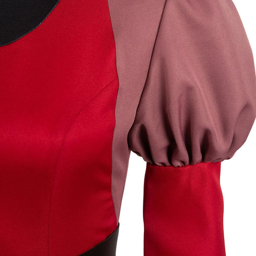 SeeCosplay TV Hazbin Hotel (2024) Rosie Red Dress Cosplay Costume Outfits Halloween Costumes