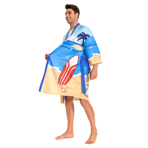 Shake-Adult Printed Robe Series-OLAOLA Original Design