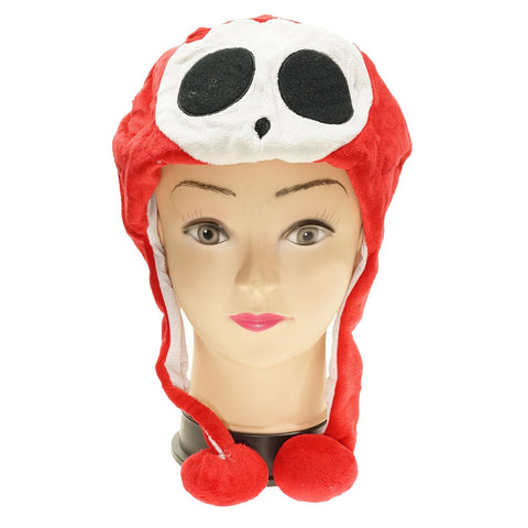 Shy Guy Hat  Cosplay Cap  Halloween Carnival Costume Accessories