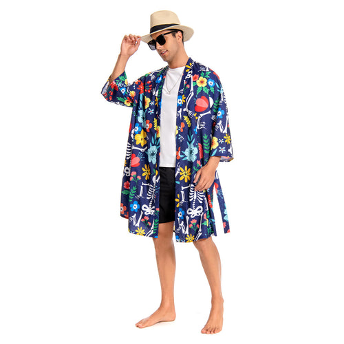 Skull Print-Adult Overall Series-OLAOLA Original Design