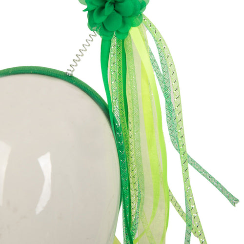 St. Patrick's Day Kids Girls Cosplay Tutu Dress With Headband Magic Wand Stickers Full Set Halloween Costume GirlKidsCostume