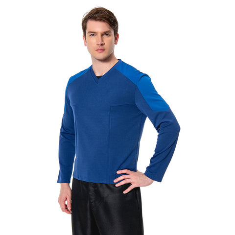 Star Trek：Strange New World Mr.Spock Cosplay Costumes Shirt Brooch Outfits Halloween Carnival Suit