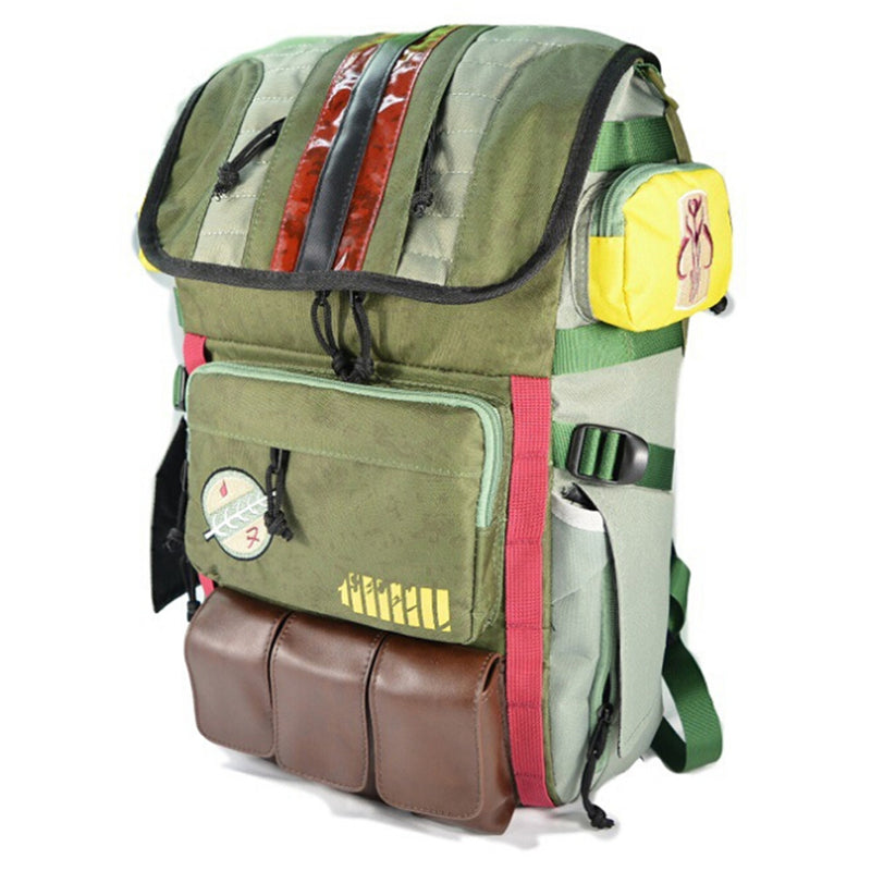 Star Wars Boba Fett Costume Backpack Laptop Bag School Bag Travel Outdoor Bag