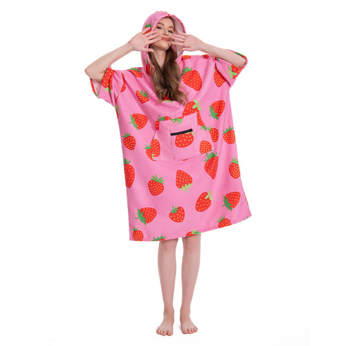 Strawberry Print - Adult Beach Towel Series - OLAOLA Original Design