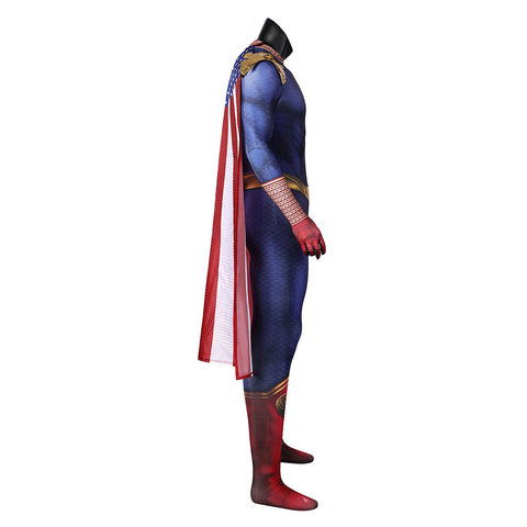 The Boys The Homelander Cosplay Costume Jumpsuit Cloak Outfits Halloween Carnival Suit
