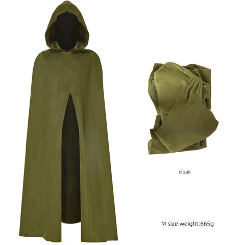 The Hobbit Medieval Cloak Cosplay Costume Outfits Halloween Carnival Suit