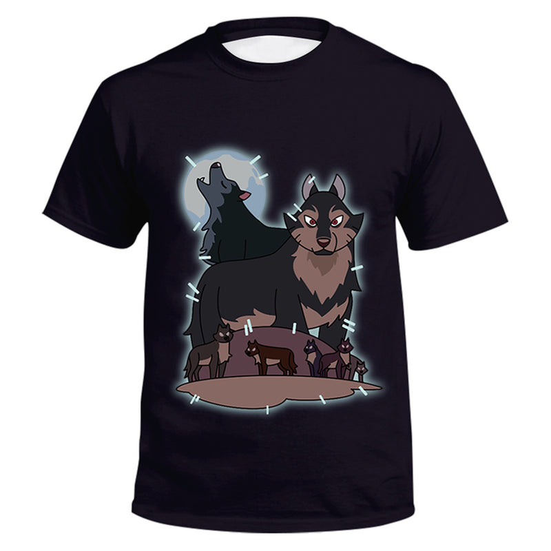 The Owl House Season 3 Hunter T-shirt  Cosplay Costume Men Women Summer 3D Print Short Sleeve Shirt