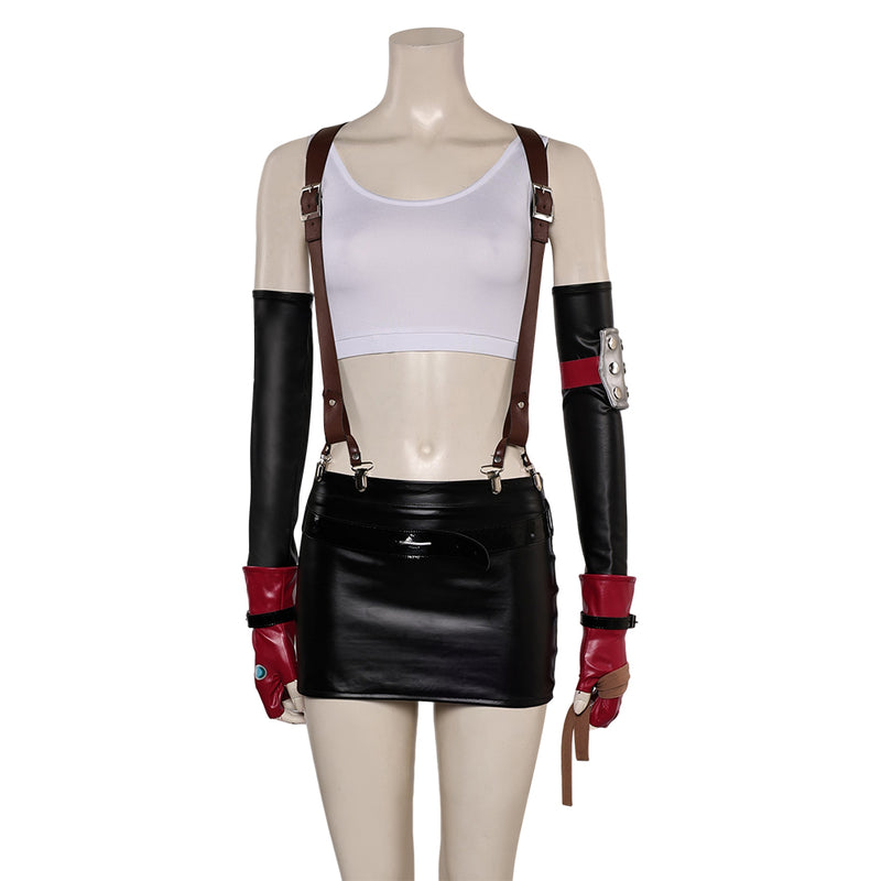 Tifa cos Cosplay Costume Outfits Halloween Carnival Suit Final Fantasy
