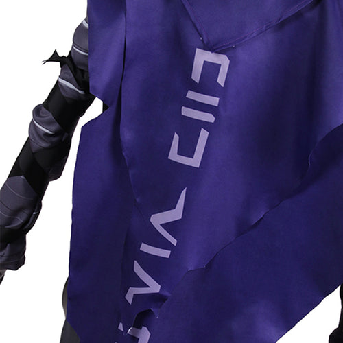 Valorant Omen Cosplay Costume Outfits Halloween Carnival Suit