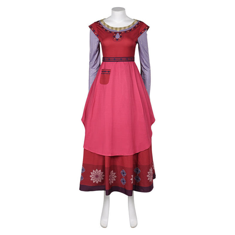 SeeCosplay Wish Movie Dahlia Women Red Dress Party for Carnival Halloween Cosplay Costume