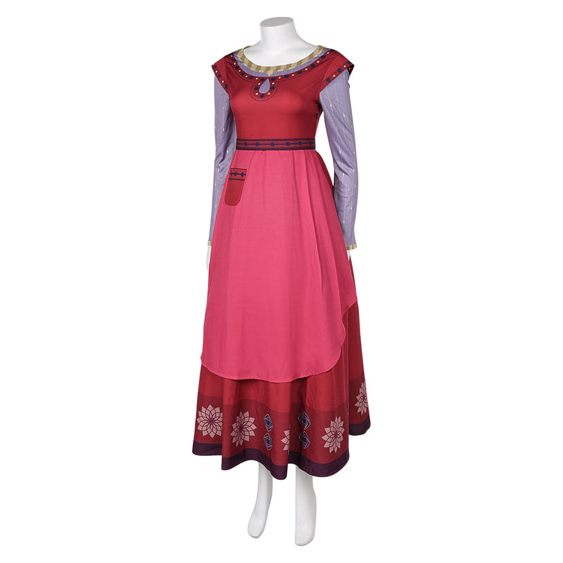 SeeCosplay Wish Movie Dahlia Women Red Dress Party for Carnival Halloween Cosplay Costume