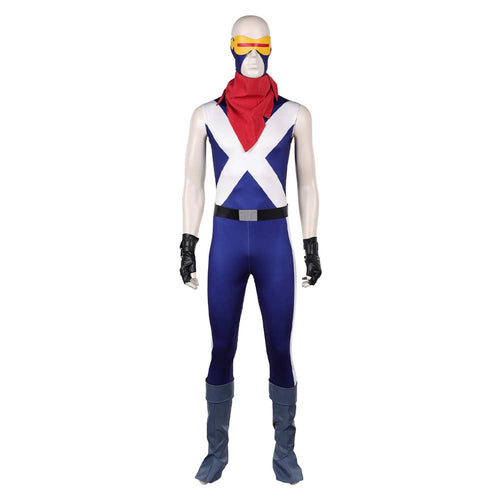 X-Men Scott Summers Cosplay Costume For Adult Man Female Halloween Costume