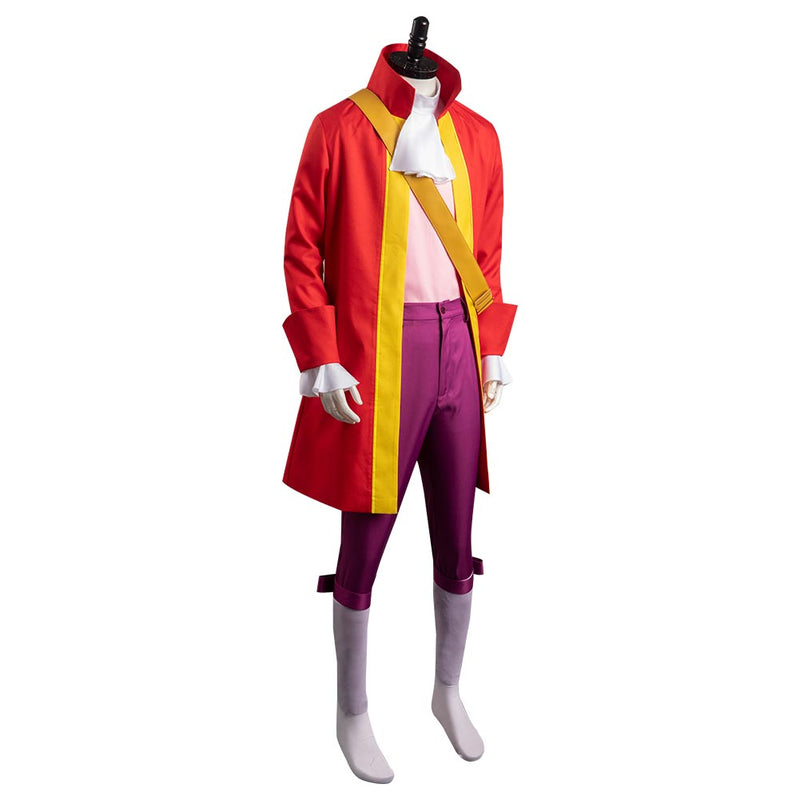 SeeCosplay Anime Peter Pan Captain Hook Cosplay Costume Halloween Carnival Party Disguise Suit