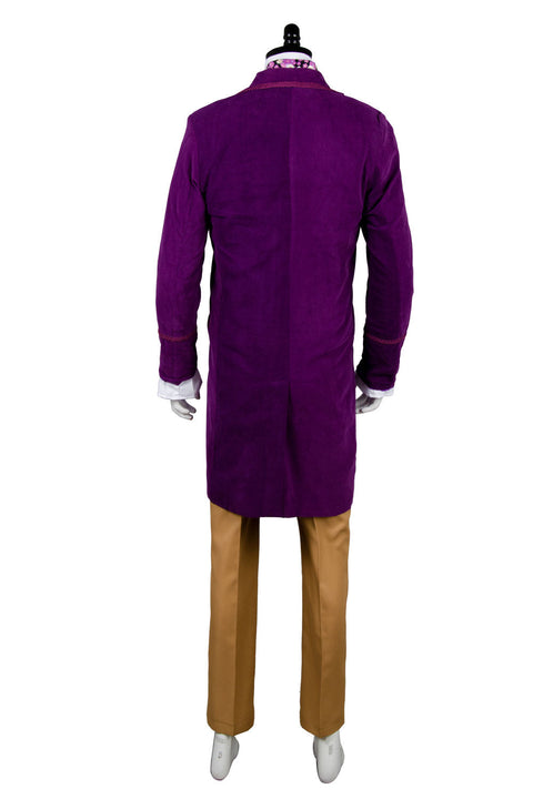Willy Wonka and the Chocolate Factory 1973 Willy Wonka Outfits Cosplay Costume