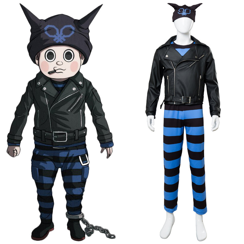 Seecosplay Anime Danganronpa V3: Killing Harmony Ryuma Hoshi Outfit Jacket Halloween Carnival Cosplay Costume