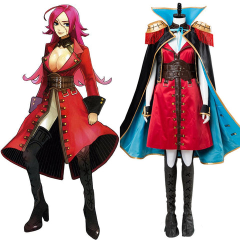 Female FateEXTRA Last Encore Francis Drake Cosplay Costume Deluxe Version