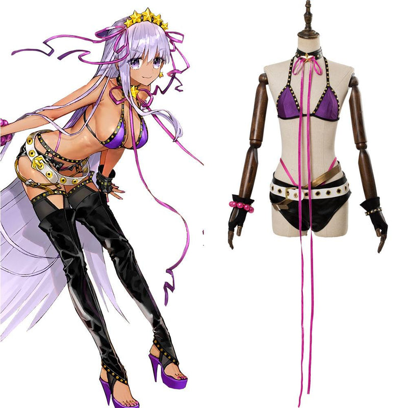 Female Seecosplay Anime Fate/Grand Order BB Swimsuit Halloween Carnival Cosplay Costume