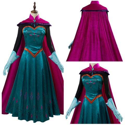 SeeCosplay Movie Frozen Elsa Queen Costume Women Dress Halloween Carnival Cosplay Costume Female