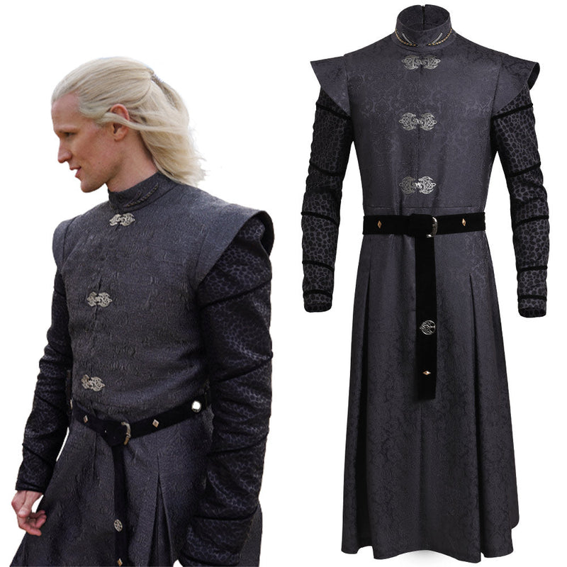 SeeCosplay House of the Dragon Daemon Targaryen Cosplay Costume Outfits Halloween Carnival Suit
