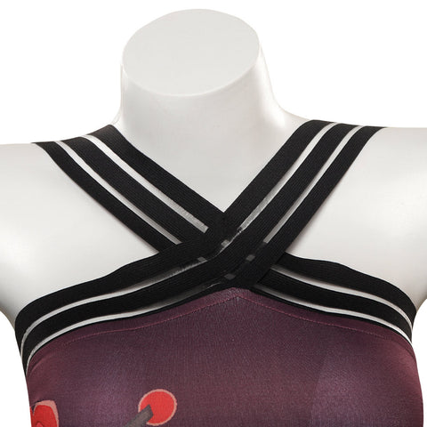 SeeCosplay Genshin Impact HUTAO Original Design Cosplay Costume Jumpsuit One Piece Swimwears Female