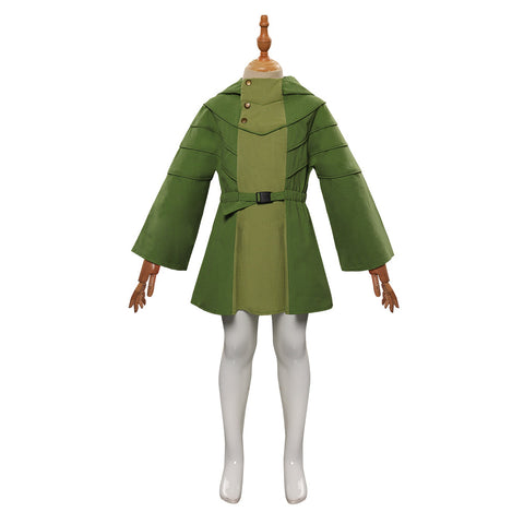 SeeCosplay Kids Children Obi-Wan Kenobi -Leia Cosplay Costume Coat Outfits Halloween Carnival Suit