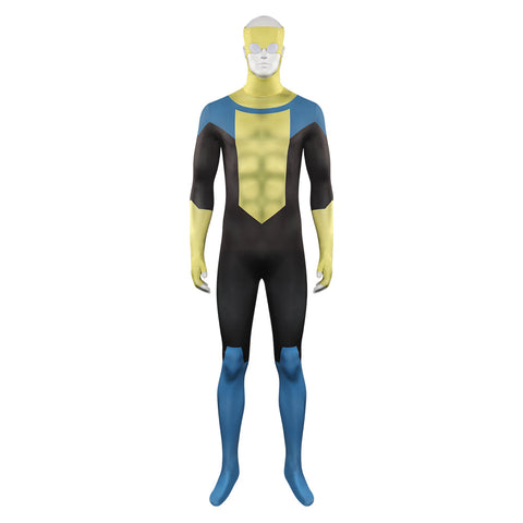 SeeCosplay Invincible- Invincible Mark Cosplay Costume Jumpsuit Costumes for Halloween Carnival for Suit SMan