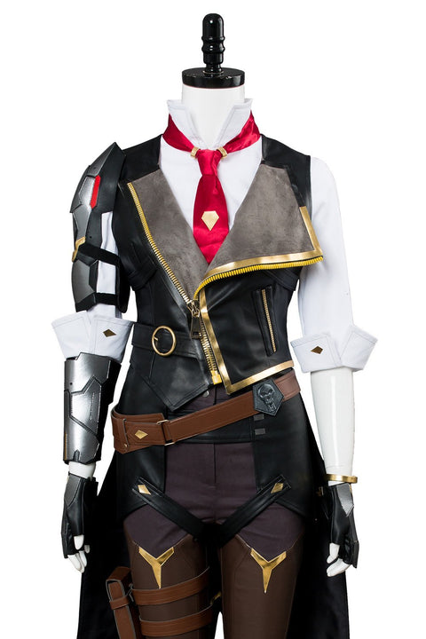 SeeCosplay Overwatch Ashe Elizabeth Caledonia Outfit Halloween Carnival Suit Cosplay Costume Female