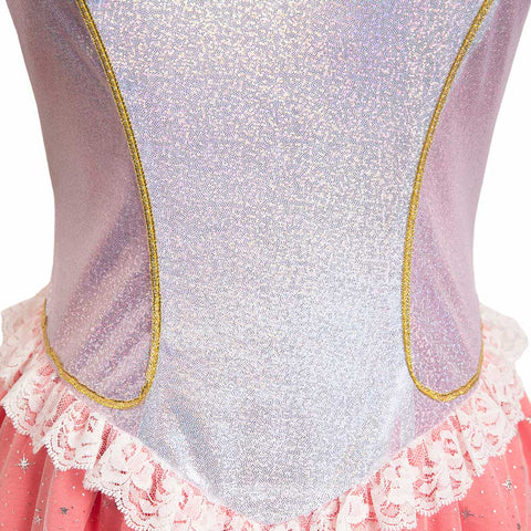 SeeCosplay 2023 Movie Doll in the Nutcracker Clara Pink Yarn Sexy Pink Skirt Party Carnival Halloween Cosplay Costume BarBStyle Female