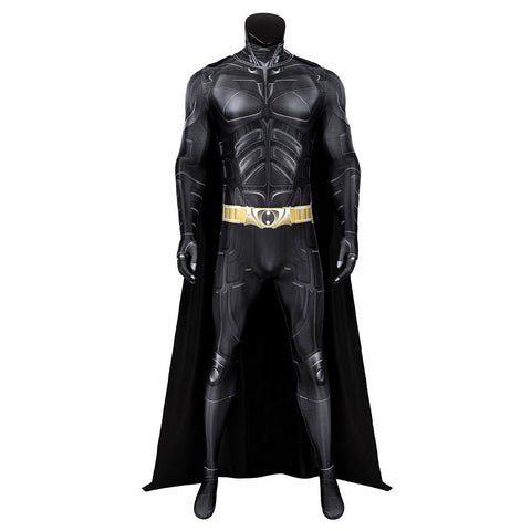 SeeCosplay Batman Bruce Wayne Cosplay Costume Jumpsuit Cloak Outfits Costume for Halloween Carnival Suit